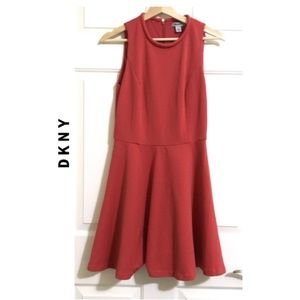 DKNY Sleeveless Scoop Neck Dress